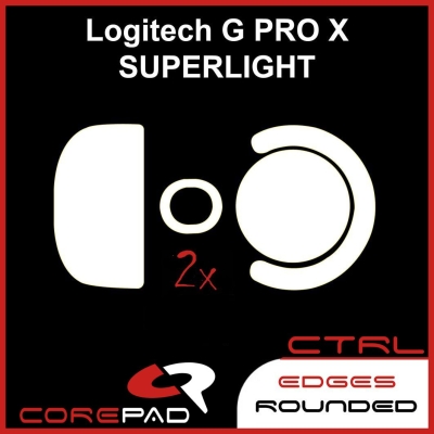 HyHyperglides Hyper glide glides Corepad Skatez CTRL Logitech G PRO X SUPERLIGHT Wirelessperglide